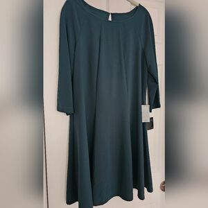 Gabby Skye Elegant Teal Dress